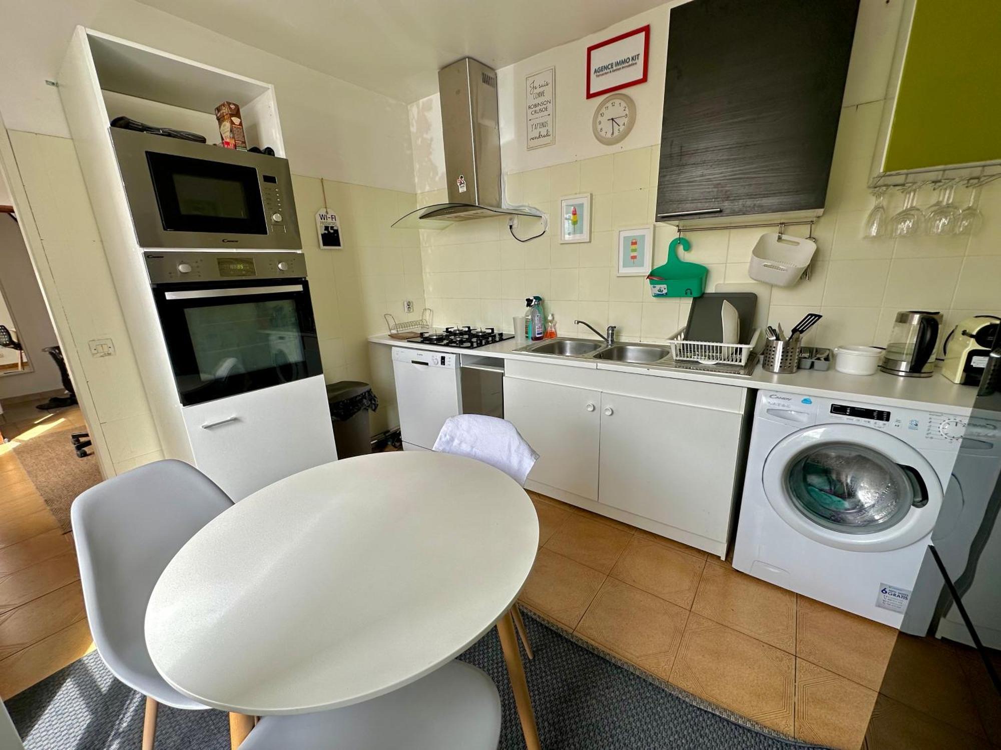 Aubervilliers Maison De Ville Pres Metro 7 By Immo Kit Bnb エクステリア 写真