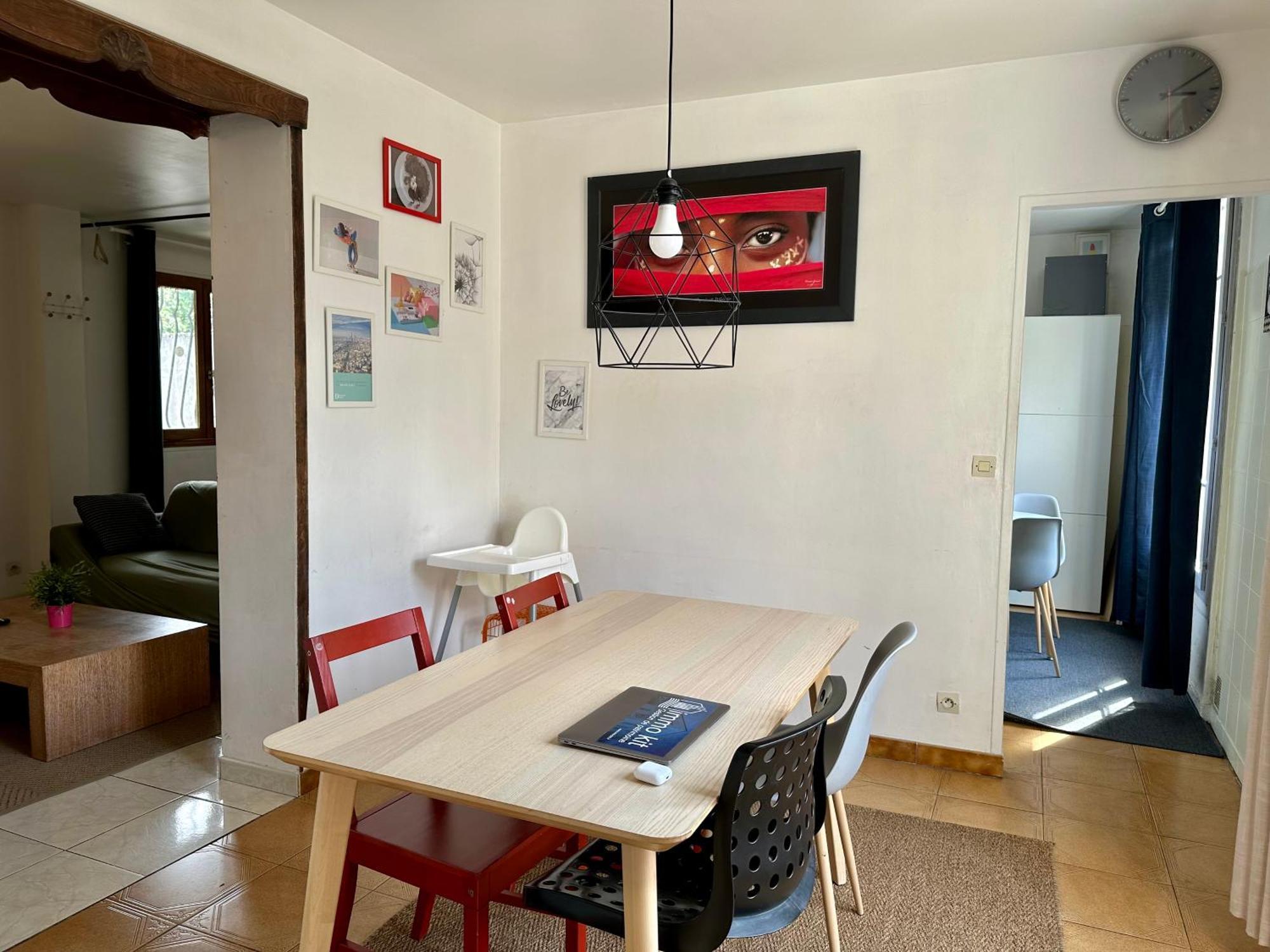Aubervilliers Maison De Ville Pres Metro 7 By Immo Kit Bnb エクステリア 写真